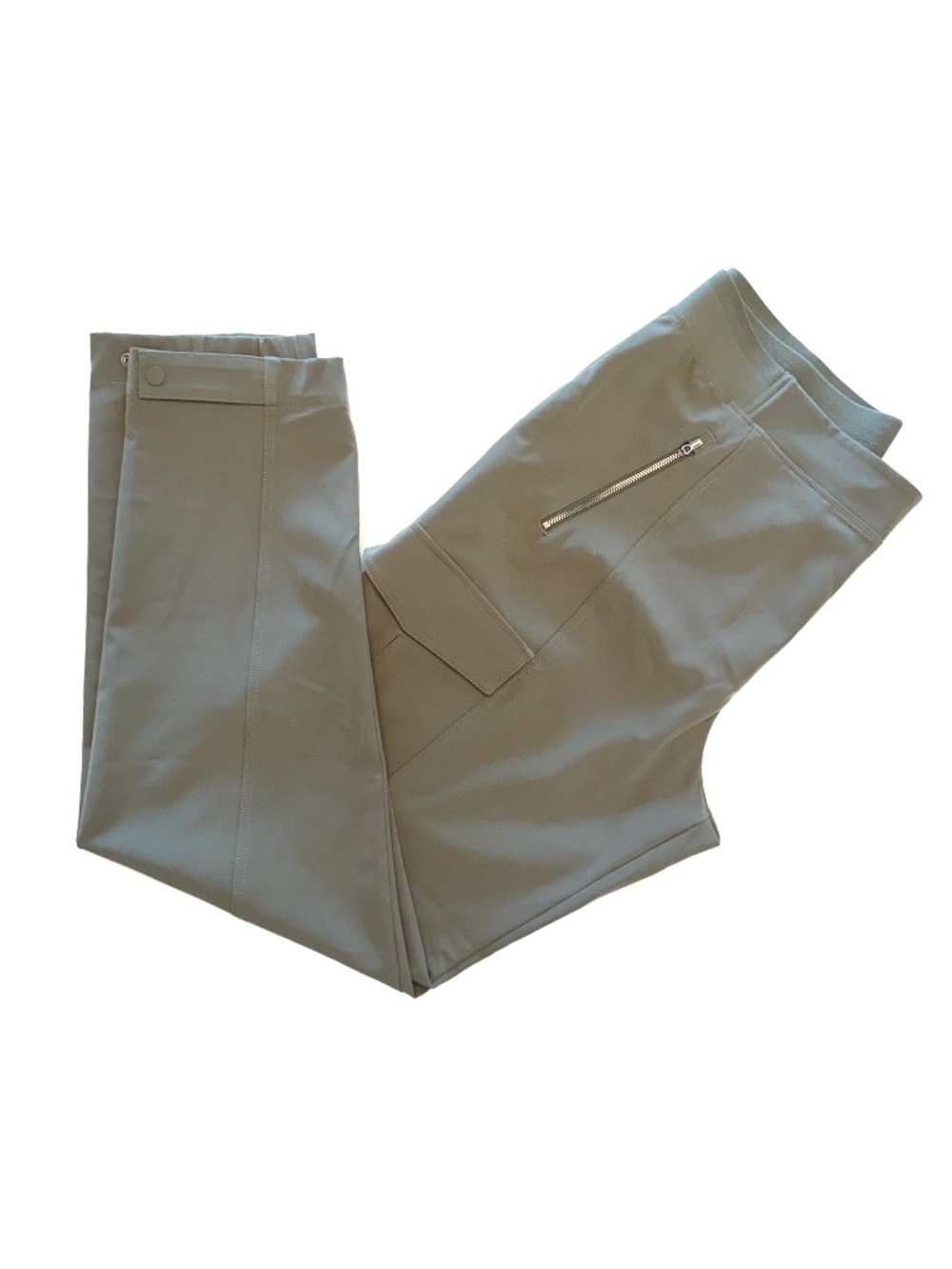 Athleta Olive Green Utility Cargo Ankle Pants Size 16